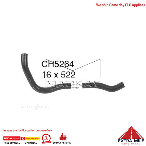 CH5264 Engine By Pass Hose for Mazda Mazda6 Gh 2.5L I4 Petrol Manual & Auto