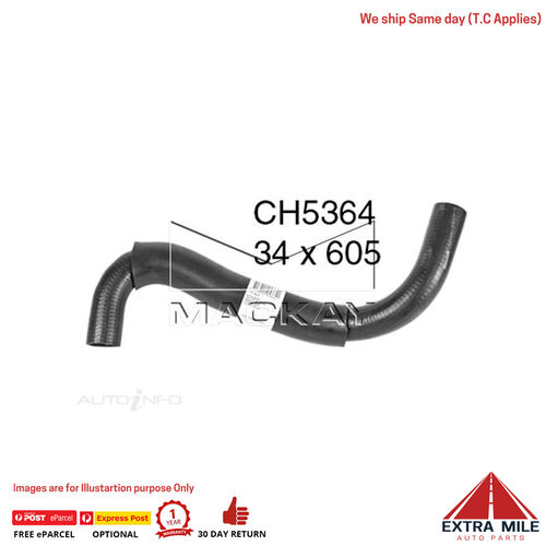  CH5364 Radiator Lower Hose For Mitsubishi Triton MN 2.5L I4 IC Turbo Dslan