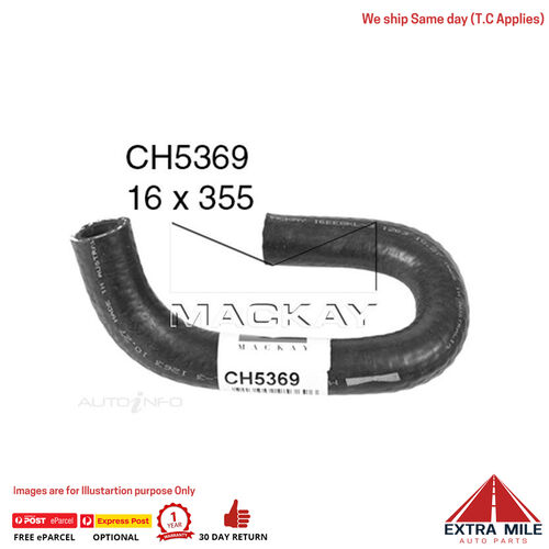 CH5369 Heater Hose for Toyota LandCruiser HZJ80R 4.2L I6 Diesel Manual & Auto