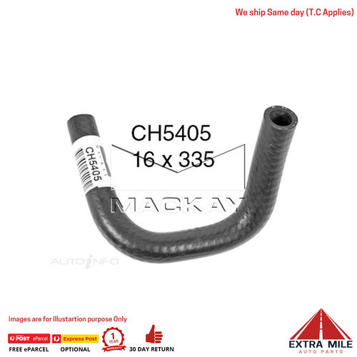 CH5405 Heater Hose for Toyota Hiace RZH113R 2.4L I4 Petrol Manual & Auto Mackay