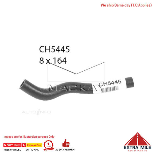 CH5445 Engine By Pass Hose for Toyota Rav4 Aca33R 2.4L I4 Petrol Manual & Auto