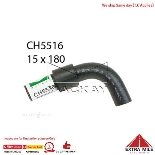 CH5516 Heater Hose for Toyota Landcruiser Fzj80R 4.5L I6 Petrol Manual & Auto