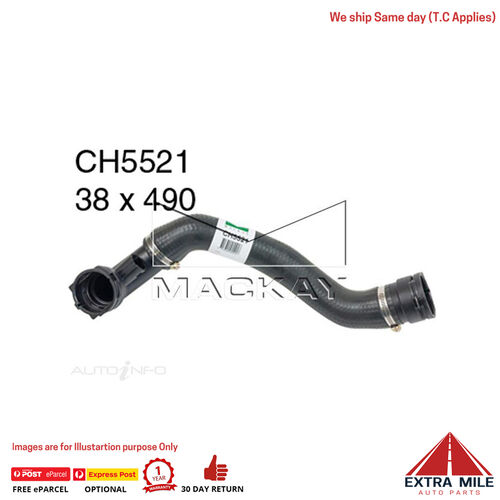Mackay CH5521 Radiator Lower Hose For BMW X5 E53 3.0L I6 Petrol Manual/Auto