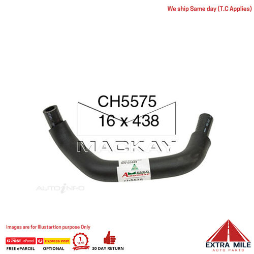 CH5575 Heater Hose for Mitsubishi Triton ML 3.2L I4 Turbo Diesel Manual / Auto