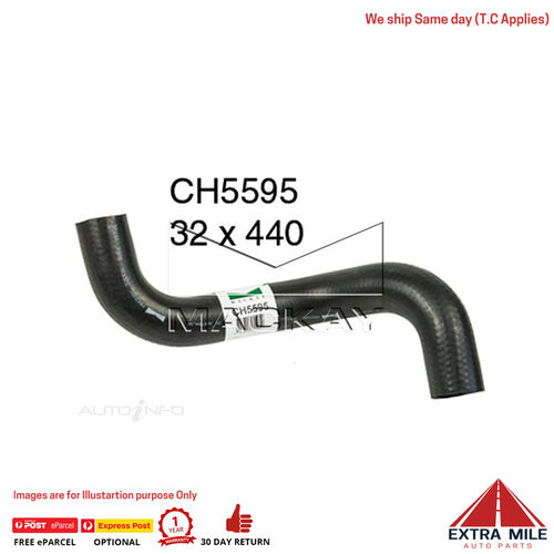  CH5595 Radiator Upper Hose For Toyota Corolla ZRE152R 1.8L I4 Ptl Man&Auto