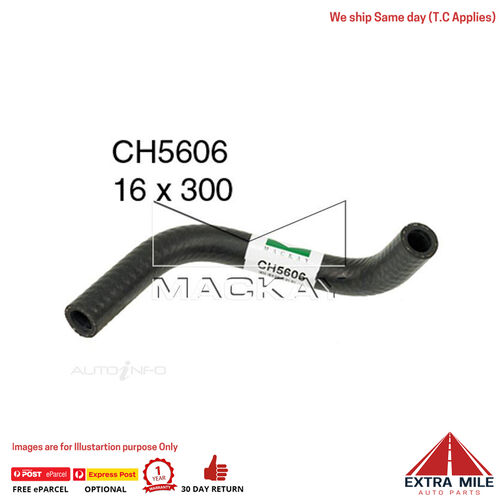CH5606 Heater Hose for Mazda MX5 NA 1.8L I4 Petrol Manual / Auto Mackay