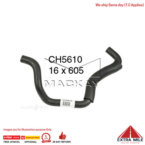 CH5610 Heater Hose for Toyota Camry ACV40R 2.4L I4 Petrol Manual & Auto Mackay