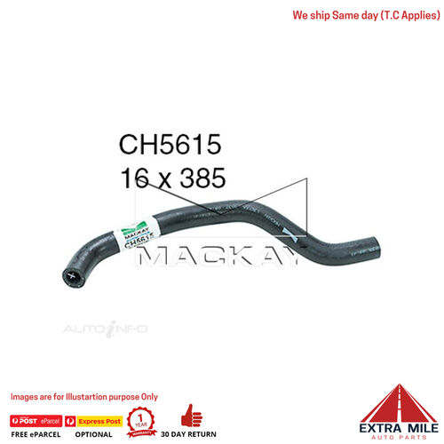 CH5615 Heater Hose for Toyota Hilux KUN26R 3.0L I4 Turbo Diesel Manual & Auto