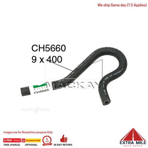 CH5660 Booster Vacuum Hose for Nissan Laser R31 3.0L I6 Petrol Manual & Auto