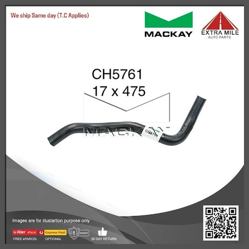 Mackay Heater Hose For Holden Barina TK-1.6L I4 Petrol-Manual/Auto -CH5761