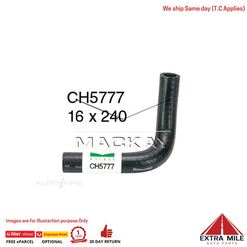 Engine By Pass Hose for Toyota Corolla AE92R - 1.6L I4 Petrol - Manual & Auto