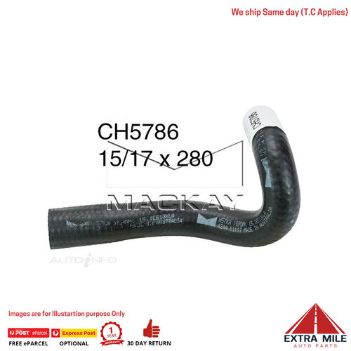 CH5786 Heater Hose for Nissan Navara D22 - 2.5L I4 Turbo Diesel - Manual & Auto