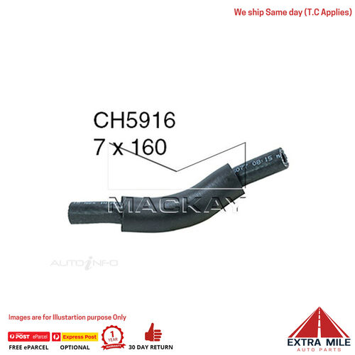 CH5916 Throttle Body Coolant Hose for Nissan Maxima J32 - 2.5L V6 Petrol - Manual & Auto