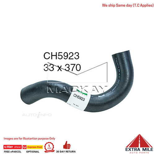 Mackay CH5923 Radiator Upper Hose For Hyundai iLOAD TQ 2.5L I4 Turbo Dsl Manual