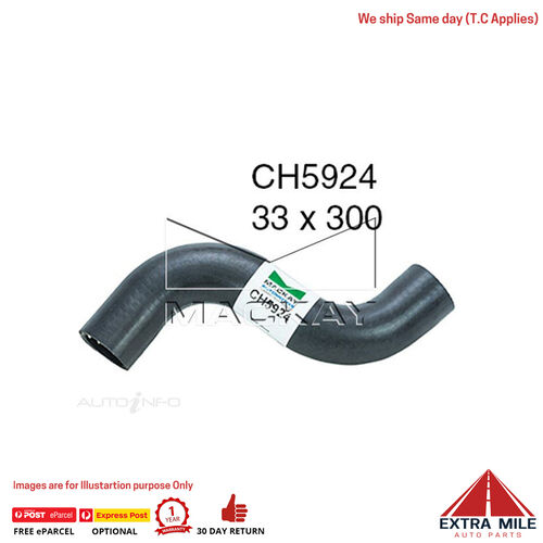 Mackay CH5924 Radiator Upper Hose For Hyundai iLOAD TQ 2.5L I4 Turbo Dsl Manual