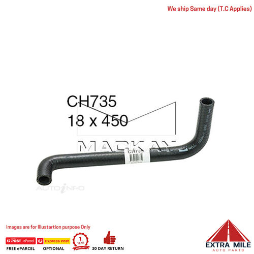 CH735 Heater Hose for Holden Torana LC - LJ 1970-1974 Mackay