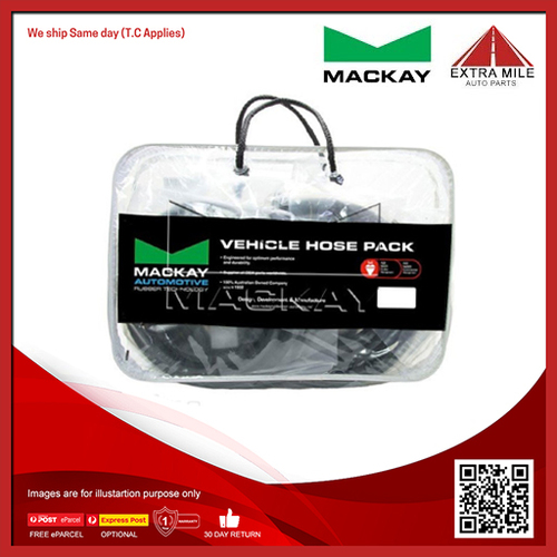 Mackay Radiator Hose Kit For Holden Caprice WH 3.8L V6 LN3 (L36) 4D Sedan