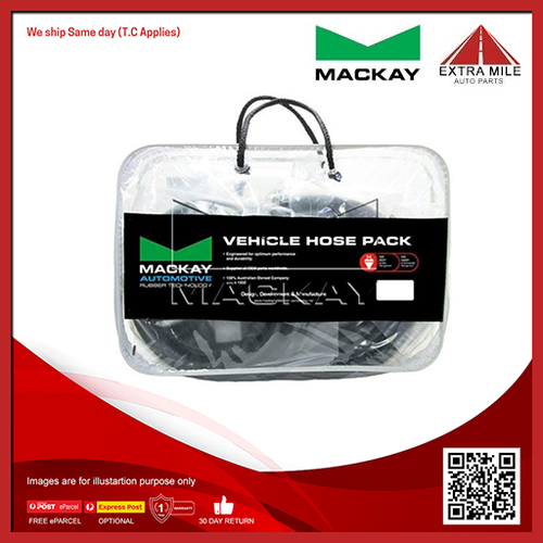 Mackay Radiator Hose Kit For FPV F6 Typhoon/Tornado BA BF 4.0L Barra 270T
