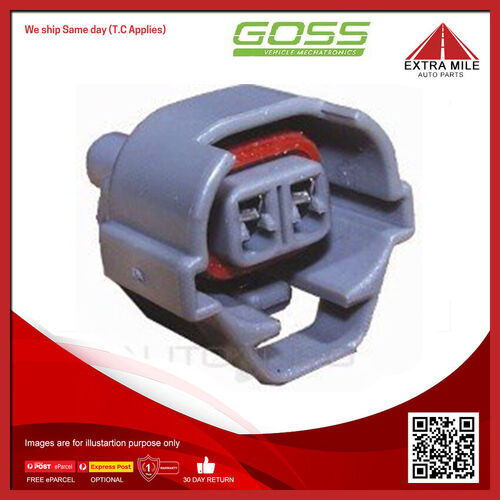 Goss Fuel Injector Connector For Mazda 121 Metro DW 1.3L B3M1 B4 16V SOHC