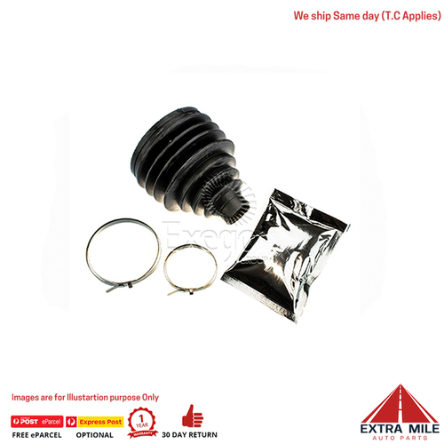 Outer CV Boot Kit-Outer LH RH Rear For Ford Falcon BF 10/05-4/08 6/8CYL COB-125
