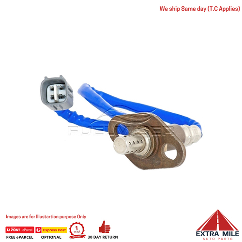 OXYGEN SENSOR-POST-CAT for TOYOTA LANDCRUISER J100R - 410mm Cable