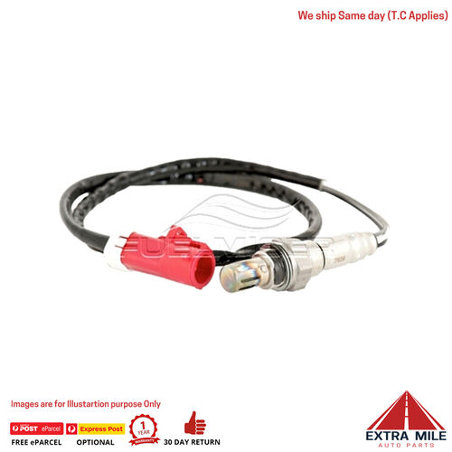 COS924 OXYGEN SENSOR ( POST-CAT ) for FORD FIESTA FIESTA WP WQ - Direct Fit 4 Wire 800mm Cable