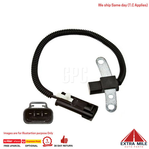 Fuelmiser CRANKSHAFT SENSOR For JEEP WRANGLER TJ 1996-2005 - 4.0L 6CYL - CSCA211