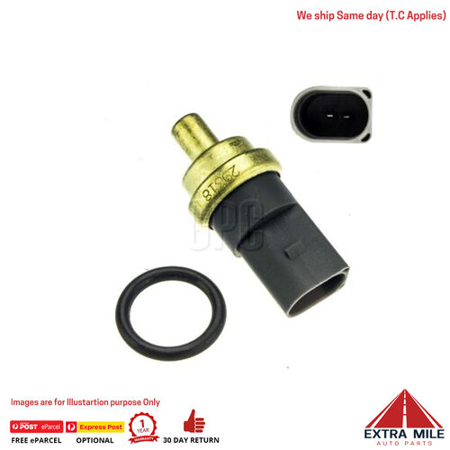 Coolant Temp Sensor for VOLKSWAGEN TRANSPORTER T5 TDI 1.9L 4cyl AXC CTS190 01/04 - 12/06