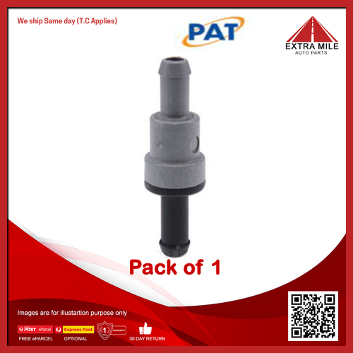 PAT PCV Valve For Holden Jackaroo L2, L5 3.2 Litre 6VD1 V6 1992-1998