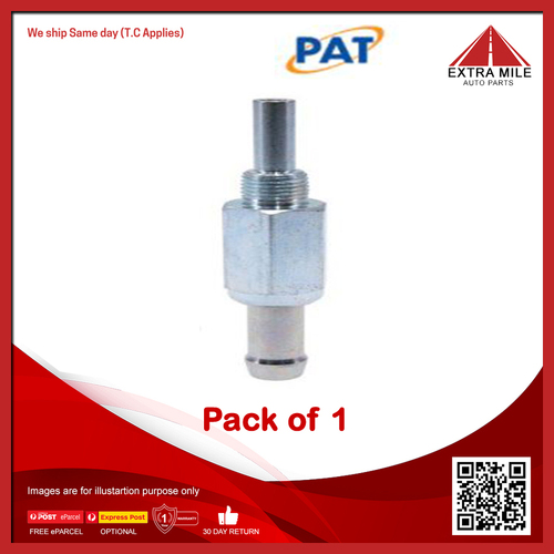 PAT PCV Valve For Holden Piazza YB 2.0 Litre 4ZC1T 1986-1987