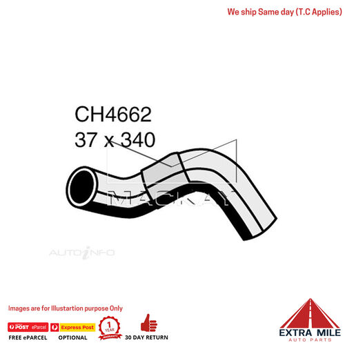  Ch4662 Radiator Upper Hose For Toyota Hiace KDH200R 2.5L I4 Turbo Dsl Man&Auto