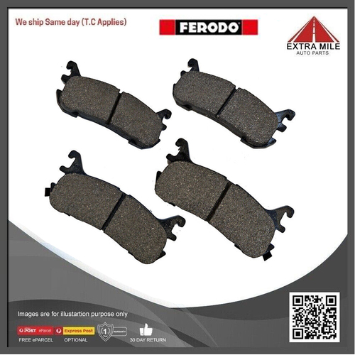 Ferodo Brake Pad Set For NISSAN BLUEBIRD 1981 - 1987 DB1091TA