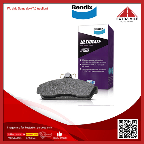 Bendix Ultimate Brake Pad Set Front - DB1849-ULT