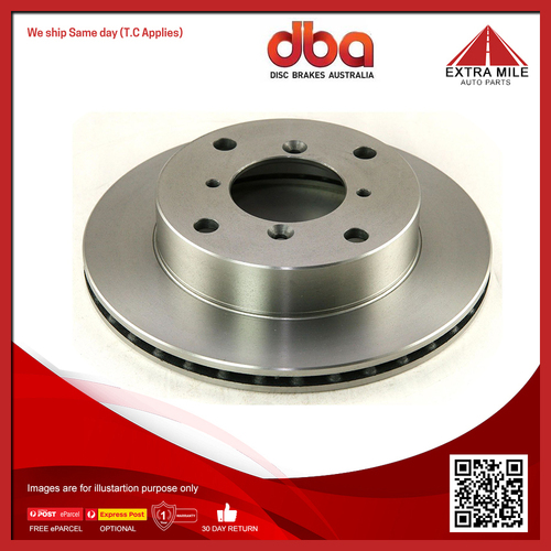 DBA Front Disc Brake Rotor Pair For Suzuki Alto, Holden Barina, Lexus LS- 231mm