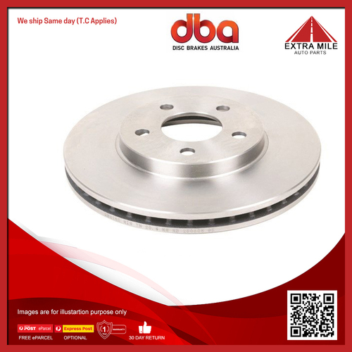 DBA Front Street Standard Disc Rotor For Chrysler Neon JB 2.0L-257mm