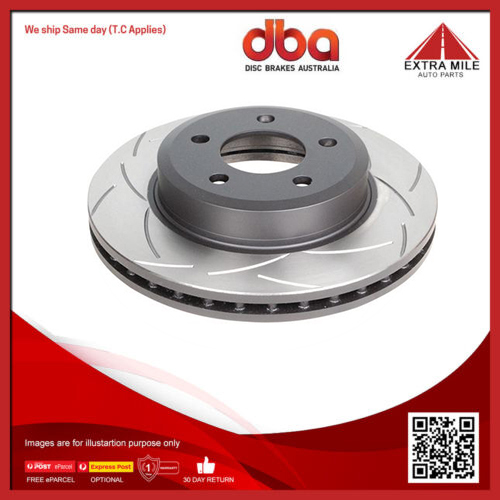 DBA Front Disc Brake Rotor Vented For Proton, Mitsubishi - 256mm