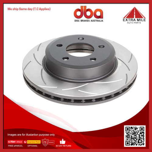 DBA Disc Brake Rotor Vented Front For Citroen, Peugeot, Toyota - 266mm