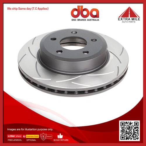 DBA Disc Brake Rotor Solid Rear For Toyota Camry, Aurion, Lexus ES ES300 - 281mm