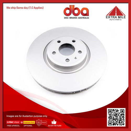 DBA Front Disc Brake Rotor Vented For Audi Q5 FY, Q7 4M, SQ5 FY - 349mm