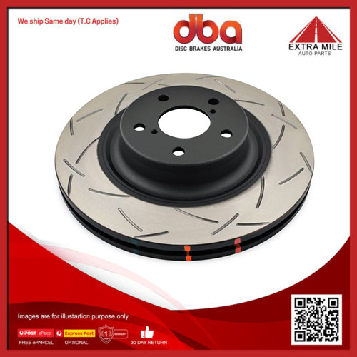 DBA Disc Brake Rotor Vented Front For Subaru Impreza WRX G2,GD/GG 2.0L EJ205