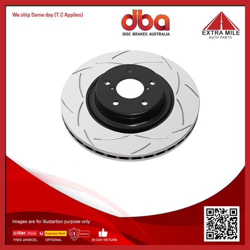 DBA Rear Street Series T2 Slotted Disc Rotor For Lexus ,Toyota Celsior - 291mm