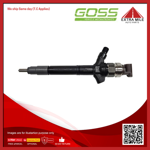 Goss Genuine OEM Fuel Injector For Toyota Landcruiser VDJ200R 4.5L V8 1VDFTV