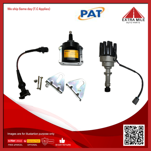PAT Ignition Distributor & BOSCH Ignition Coil Kit - [DIS-009A+0 980 AG0 700]
