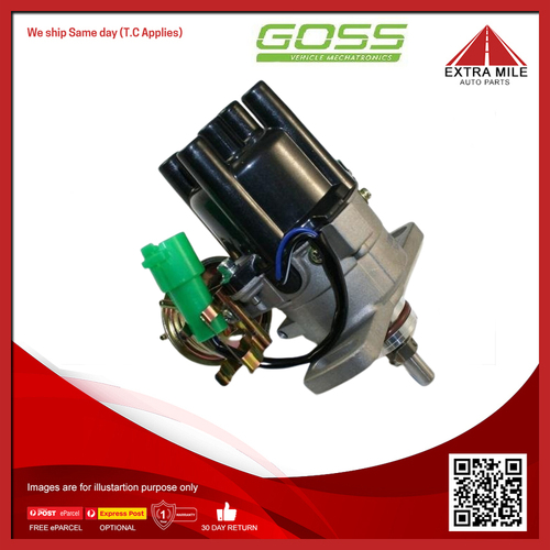 Goss Distributor For Daihatsu Charade SG 1.3L HCE I4 16V SOHC - DJ87106N