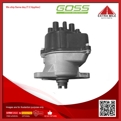 Goss Distributor For Honda CR-X EG 1.6L B16A2 I4 16V DOHC - DJTD86UN