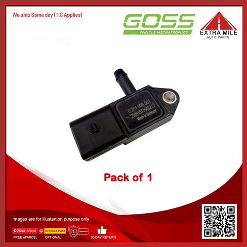 Goss DPF Sensor For Volkswagen Transporter T6 T5 2.0L TDI CFCA 132KW Diesel