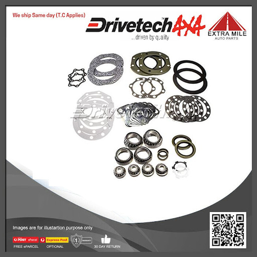 Drivetech 4x4 Swivel Housing & Wheel Bearing Kit For Toyota Hilux YN67R 2.2L 4Y