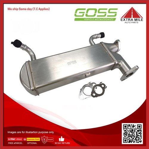 Goss EGR Cooler For Volkswagen Crafter 400 MWB LWB 2.0L CKUC I4 8V SOHC