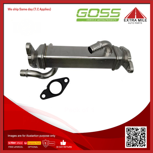 Goss EGR Cooler For Fiat Ducato 2.3L F1AE3481E I4 16V DOHC - EC119