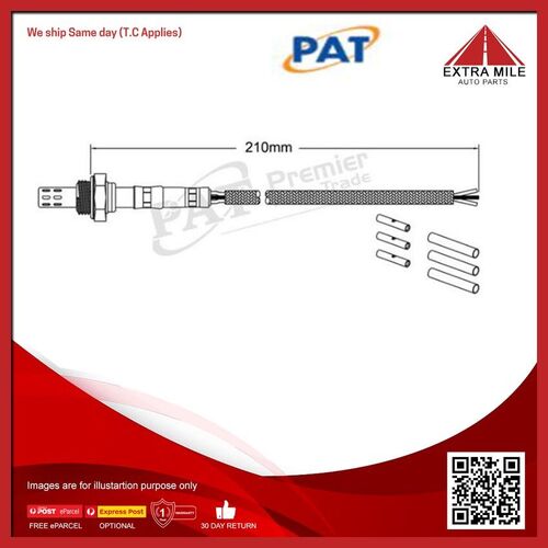 PAT Oxygen Sensor Pre-catalytic For Audi 90 Quattro B3 2.2L KV 4D Sedan